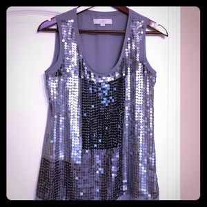 AT Loft sequin tank top